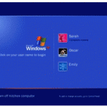 Windows XP Welcome Screen