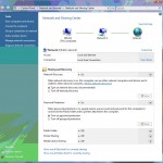 Windows Vista Network and Sharing Center