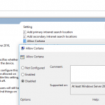 Turn Off & Disable Cortana